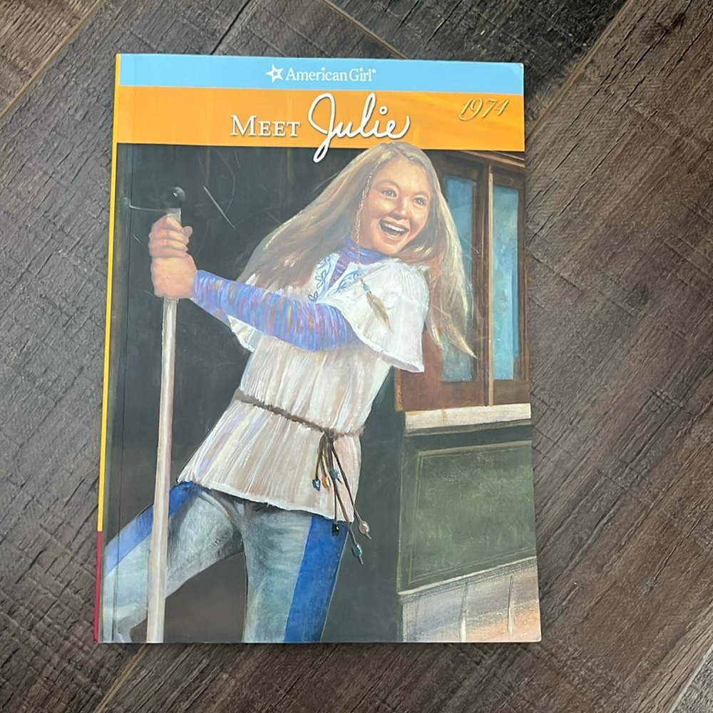 American Girl Meet Julie 1974 Book
